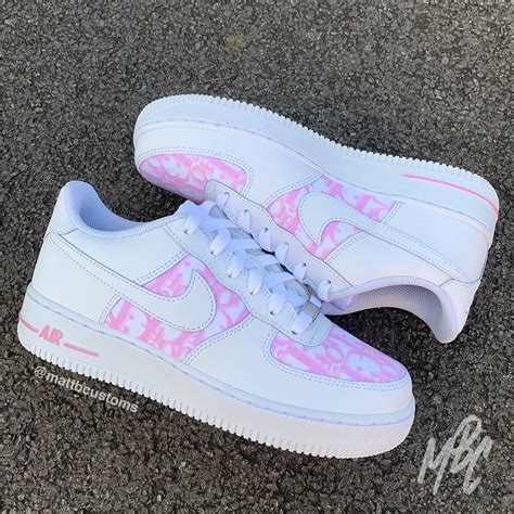 nike air force dior pink|nike air force dior custom.